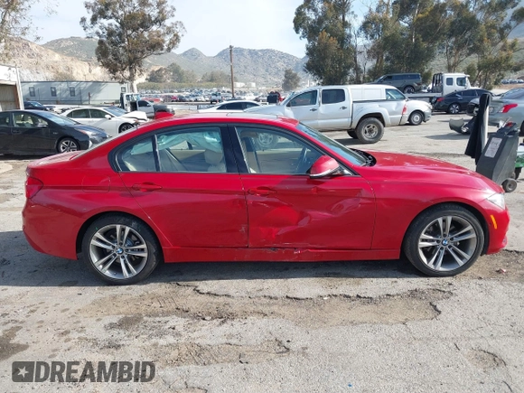 2016 BMW 3 Series 328i with VIN WBA8E9G50GNT82356, listed as a IAAI auction lot 41799119 with 83,337 mi miles. Bid and sale history available at carsss.com. Image 13.