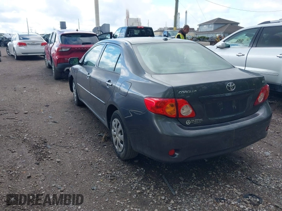2009 Toyota Corolla with VIN JTDBL40E799040751, listed as a IAAI auction lot 42046821 with 199,634 mi miles. Bid and sale history available at carsss.com. Image 3.