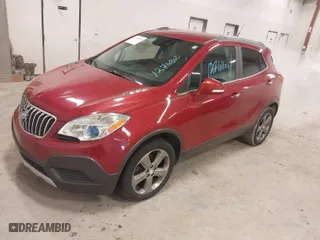2014 Buick Encore with VIN KL4CJASB3EB719747, listed as a IAAI auction lot 41885908 with 157,906 mi miles. Bid and sale history available at carsss.com. Image 2.