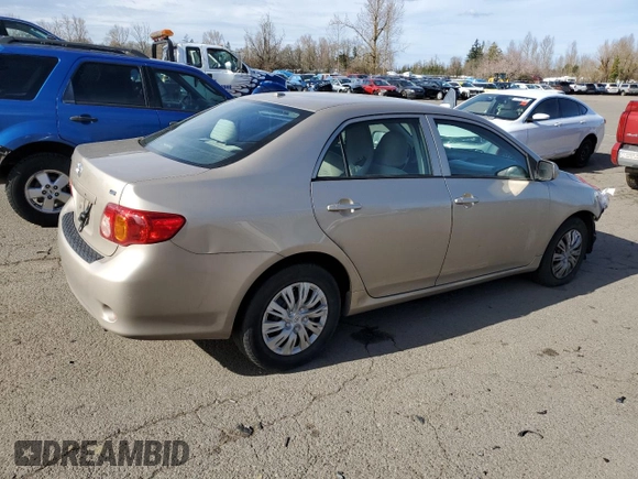 2010 Toyota Corolla with VIN 2T1BU4EE1AC356697, listed as a Copart auction lot 47691325 with 117,306 mi miles and Salvage Title. Bid and sale history available at carsss.com. Image 3.