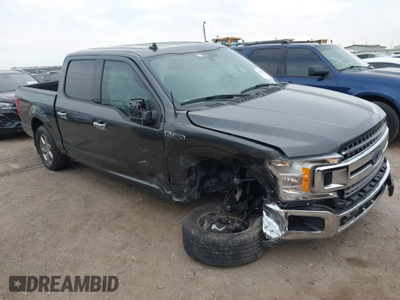 2020 Ford F-150 XL with VIN 1FTEW1C56LKF37157, listed as a IAAI auction lot 41686238 with 52,736 mi miles. Bid and sale history available at carsss.com. Image 1.