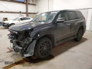 2017 Lexus GX with VIN JTJJM7FXXH5168469, listed as a Copart auction lot 86328684 with 143,619 mi miles and Salvage Title. Bid and sale history available at carsss.com. Image 1.