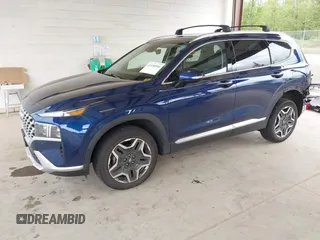 2023 Hyundai Santa Fe Limited with VIN 5NMS4DALXPH486503, listed as a IAAI auction lot 42150944 with 17,197 mi miles and . Bid and sale history available at DreamBid. Image 2.