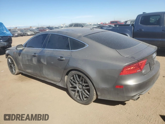 2014 Audi A7 Prestige с VIN WAU2GAFCXEN154279, выставлен на аукционе Copart как лот 50407185 с пробегом 56 351 миль миль и Списание • Salvage title. История ставок и продаж доступна на DreamBid. Изображение 2.