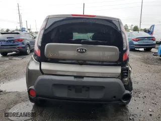 2016 Kia Soul with VIN KNDJN2A21G7357402, listed as a Copart auction lot 52111415 with 156,028 mi miles and Salvage Title. Bid and sale history available at carsss.com. Image 6.