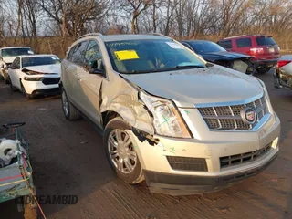 2011 Cadillac SRX Luxury Collection with VIN 3GYFNAEY5BS612796, listed as a IAAI auction lot 41195405 with 107,007 mi miles. Bid and sale history available at carsss.com. Image 1.