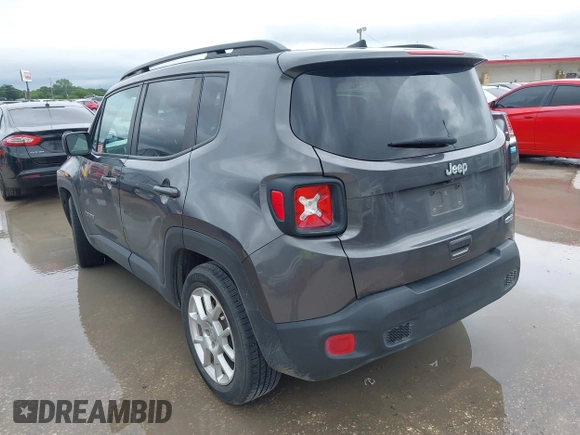 2020 Jeep Renegade Latitude with VIN ZACNJABBXLPL88874, listed as a IAAI auction lot 42490534 with Not provided miles and . Bid and sale history available at DreamBid. Image 3.