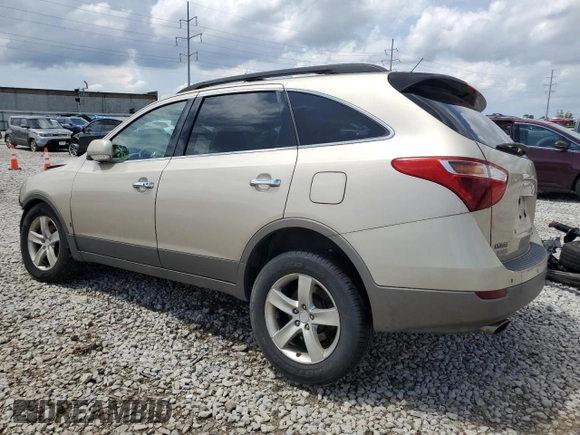 2008 Hyundai Veracruz GLS with VIN KM8NU73C48U039795, listed as a Copart auction lot 61072985 with Not provided miles and Salvage title. Bid and sale history available at DreamBid. Image 2.