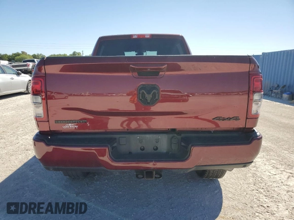 2023 Ram 2500 Big Horn with VIN 3C6UR5DL3PG647496, listed as a Copart auction lot 49415815 with 48,269 mi miles and Salvage Title. Bid and sale history available at carsss.com. Image 6.