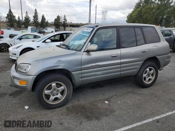 1999 Toyota RAV4 with VIN JT3GP10V0X7054819, listed as a Copart auction lot 44864015 with 140,095 mi miles and Salvage Title. Bid and sale history available at DreamBid. Image 1.