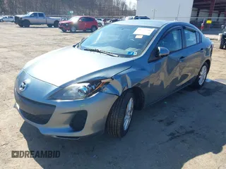 2012 Mazda 3 i Grand Touring with VIN JM1BL1W88C1691604, listed as a IAAI auction lot 41722746 with 98,322 mi miles. Bid and sale history available at carsss.com. Image 2.