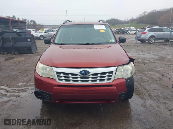 2011 Subaru Forester X with VIN JF2SHBBC0BH722336, listed as a IAAI auction lot 41973327 with 173,935 mi miles and . Bid and sale history available at DreamBid. Image 12.