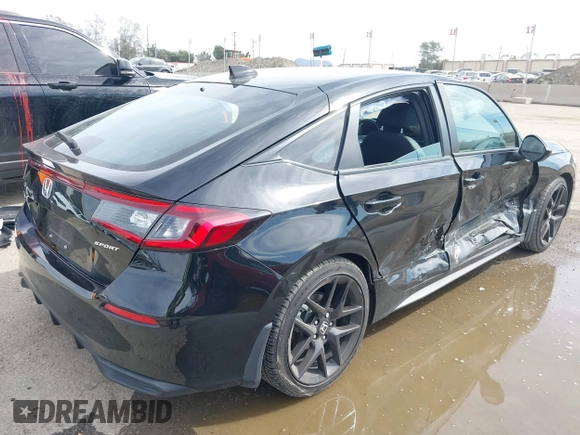 2023 Honda Civic Sport z VIN 19XFL2H89PE001737, wystawiony jako IAAI lot #41689390 z przebiegiem 24 869 mil mil oraz . Historia ofert i sprzedaży dostępna na DreamBid. Obrazek 4.