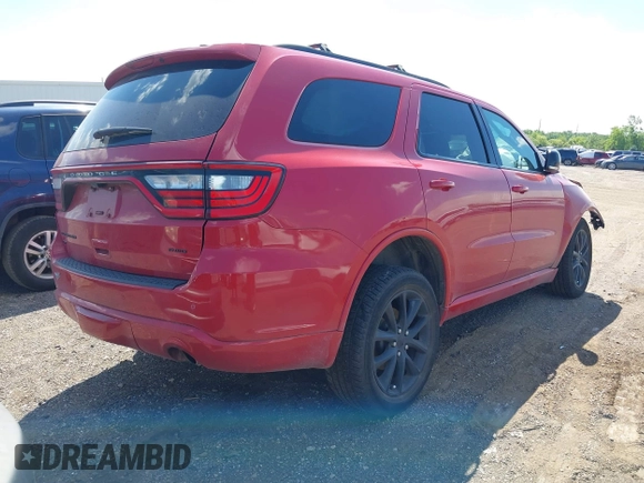 2017 Dodge Durango GT with VIN 1C4RDJDG1HC606510, listed as a IAAI auction lot 42635834 with 174,405 mi miles and . Bid and sale history available at DreamBid. Image 4.