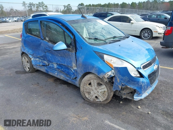 2015 Chevrolet Spark LS with VIN KL8CB6S98FC714433, listed as a IAAI auction lot 41640429 with 68,426 mi miles and . Bid and sale history available at DreamBid. Image 1.