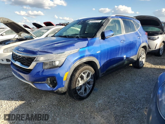 2023 Kia Seltos EX with VIN KNDERCAA9P7403495, listed as a Copart auction lot 74698254 with 4,441 mi miles and Non Repairable. Bid and sale history available at carsss.com. Image 1.