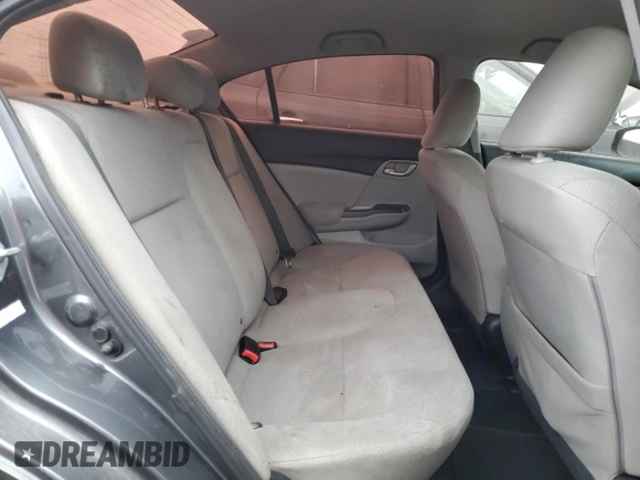2013 Honda Civic LX z VIN 19XFB2F53DE026270, wystawiony jako Copart lot #83473384 z przebiegiem 119 834 mil mil oraz Szkoda całkowita • Salvage title. Historia ofert i sprzedaży dostępna na DreamBid. Obrazek 10.