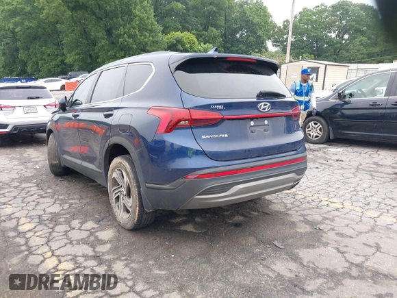 2021 Hyundai Santa Fe SE with VIN 5NMS14AJ2MH329146, listed as a IAAI auction lot 42342969 with 49,194 mi miles and . Bid and sale history available at DreamBid. Image 3.