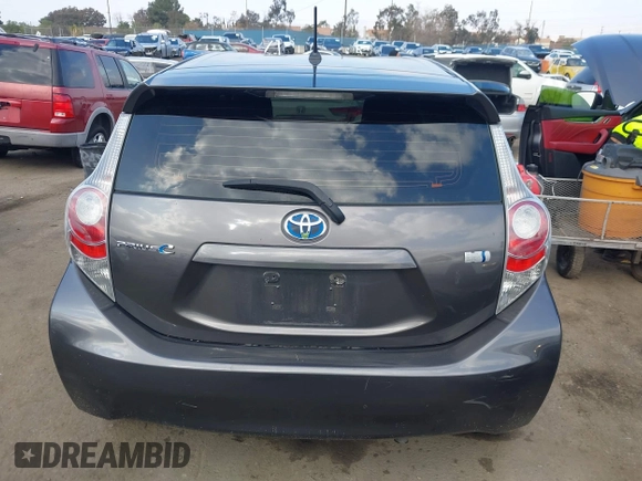 2014 Toyota Prius One with VIN JTDKDTB30E1575075, listed as a IAAI auction lot 41407539 with 150,470 mi miles and . Bid and sale history available at DreamBid. Image 17.