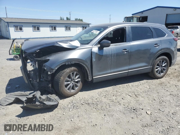 2021 Mazda CX-9 Sport with VIN JM3TCBBY9M0527244, listed as a Copart auction lot 64231384 with Not Provided miles and Salvage Title. Bid and sale history available at DreamBid. Image 1.