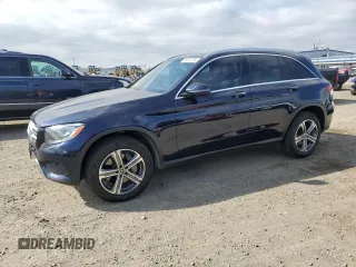 2017 Mercedes-Benz GLC with VIN WDC0G4JB6HF279198, listed as a Copart auction lot 43624795 with 147,196 mi miles and Clean Title. Bid and sale history available at carsss.com. Image 1.