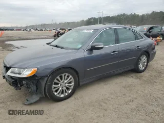 2011 Hyundai Azera Limited with VIN KMHFC4DF8BA559442, listed as a Copart auction lot 47655815 with 134,782 mi miles and Salvage Title. Bid and sale history available at DreamBid. Image 1.
