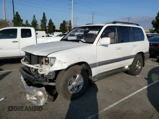 2002 Toyota Land Cruiser with VIN JTEHT05J022020635, listed as a Copart auction lot 80284764 with 0 mi miles and Salvage Title. Bid and sale history available at carsss.com. Image 1.