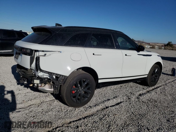 2025 Land Rover Range Rover Velar Dynamic SE z VIN SALYL2EX7SA391911, wystawiony jako Copart lot #42235115 z przebiegiem 9 482 mil mil oraz Szkoda całkowita • Salvage title. Historia ofert i sprzedaży dostępna na DreamBid. Obrazek 3.