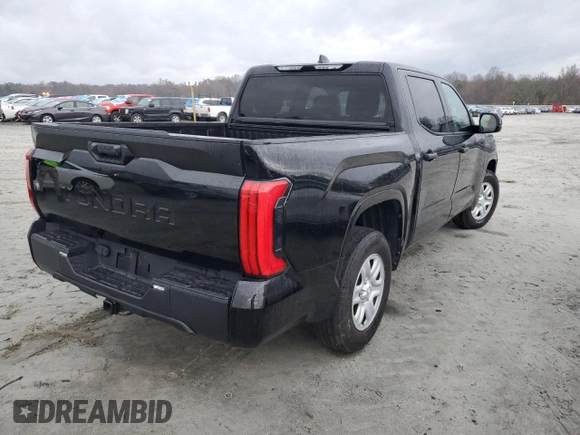 2022 Toyota Tundra 2WD SR with VIN 5TFKB5AB8NX018809, listed as a Copart auction lot 81798534 with 0 mi miles and Non Repairable. Bid and sale history available at carsss.com. Image 3.