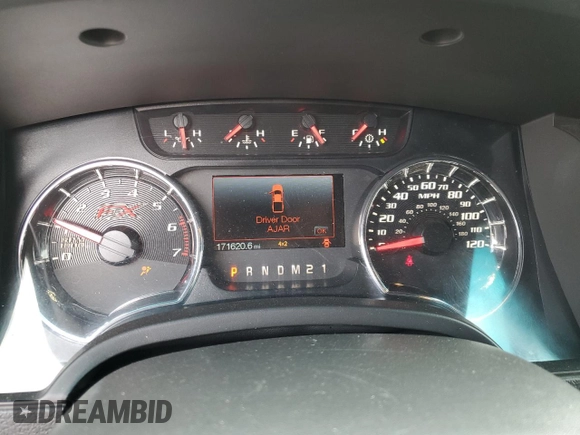 2014 Ford F-150 XL with VIN 1FTFW1EF1EFC21428, listed as a Copart auction lot 62192815 with 171,620 mi miles and Salvage title. Bid and sale history available at DreamBid. Image 9.