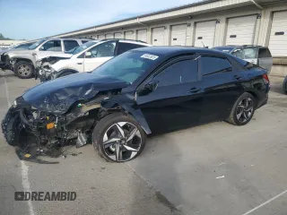 2023 Hyundai Elantra SEL with VIN KMHLS4AG5PU586509, listed as a Copart auction lot 54062625 with 15,961 mi miles and Salvage title. Bid and sale history available at DreamBid. Image 1.
