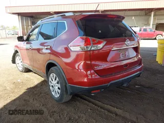 2016 Nissan Rogue S with VIN JN8AT2MT8GW017779, listed as a IAAI auction lot 41969444 with 57,001 mi miles. Bid and sale history available at carsss.com. Image 3.