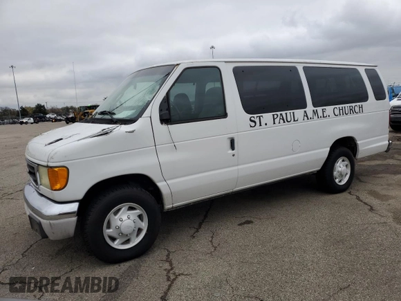 2003 Ford Econoline Passenger XL с VIN 1FBSS31L03HB23840, выставлен на аукционе Copart как лот 78593064 с пробегом 59 021 миль миль и Списание • Salvage title. История ставок и продаж доступна на DreamBid. Изображение 1.