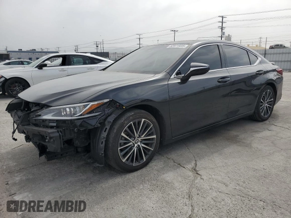 2022 Lexus ES 300h with VIN 58ADA1C17NU021831, listed as a Copart auction lot 52971935 with 73,056 mi miles and Salvage title. Bid and sale history available at DreamBid. Image 1.