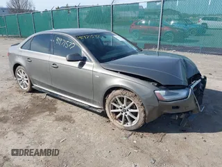 2014 Audi A4 Premium Plus z VIN WAUFFAFL4EA063214, wystawiony jako IAAI lot #41971577 z przebiegiem 137 100 mil mil oraz . Historia ofert i sprzedaży dostępna na DreamBid. Obrazek 1.