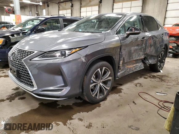 2022 Lexus RX with VIN 2T2HZMDA2NC323851, listed as a Copart auction lot 70025382 with 26,613 mi miles. Bid and sale history available at carsss.com. Image 1.