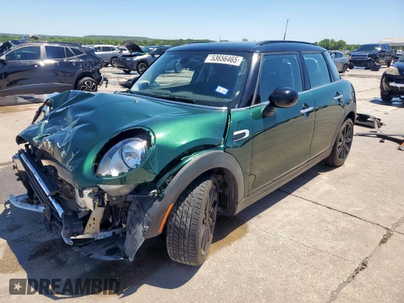 2015 MINI Hardtop 4 Door with VIN WMWXS5C55FT832533, listed as a Copart auction lot 53656465 with 60,723 mi miles and Salvage Title. Bid and sale history available at DreamBid. Image 1.