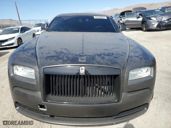2014 Rolls-Royce Wraith with VIN SCA665C57EUX84259, listed as a Copart auction lot 65586204 with 52,048 mi miles and Salvage Title. Bid and sale history available at carsss.com. Image 5.