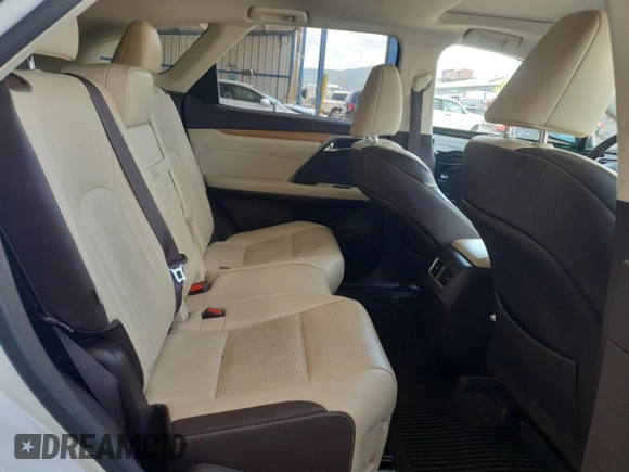 2019 Lexus RX 350L Premium with VIN JTJDZKCA8K2019293, listed as a Copart auction lot 58758245 with 135,591 mi miles and Salvage title. Bid and sale history available at DreamBid. Image 11.