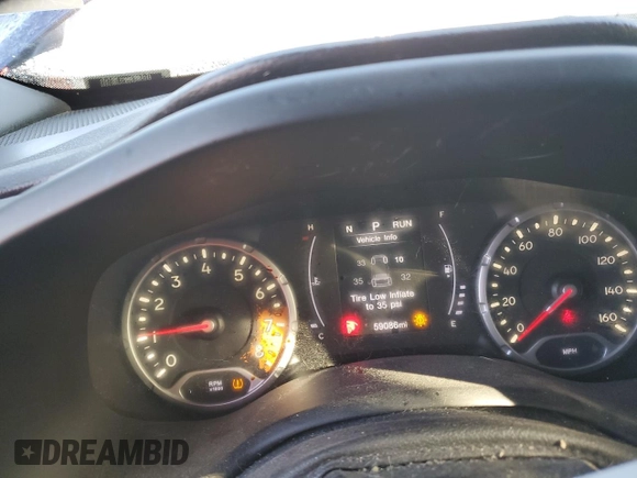 2018 Jeep Renegade Sport with VIN ZACCJAAB2JPG74971, listed as a Copart auction lot 89011285 with 59,086 mi miles and Salvage Title. Bid and sale history available at DreamBid. Image 9.