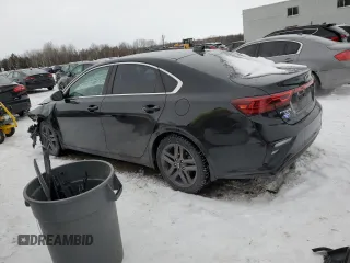 2021 Kia Forte EX with VIN 3KPF54AD2ME336444, listed as a Copart auction lot 88734225 with 76,017 mi miles and Salvage Title. Bid and sale history available at DreamBid. Image 2.