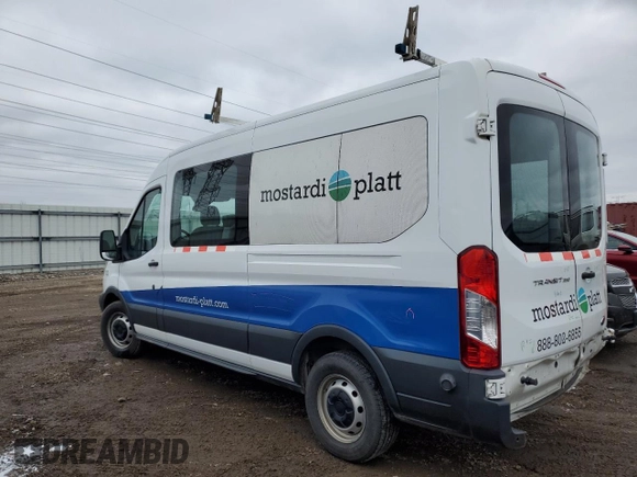 2016 Ford Transit XL with VIN 1FBAX2CM1GKB24727, listed as a Copart auction lot 84914324 with 189,970 mi miles and Salvage Title. Bid and sale history available at DreamBid. Image 2.