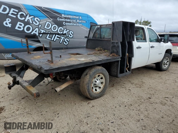 2012 Chevrolet Silverado 3500HD Work Truck with VIN 1GC4KZCG3CF121048, listed as a Copart auction lot 74835864 with 0 mi miles and Salvage Title. Bid and sale history available at carsss.com. Image 3.