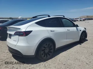2022 Tesla Model Y Performance с VIN 7SAYGDEF4NF522984, выставлен на аукционе Copart как лот 57803945 с пробегом 37 327 миль миль и Списание • Salvage title. История ставок и продаж доступна на DreamBid. Изображение 3.