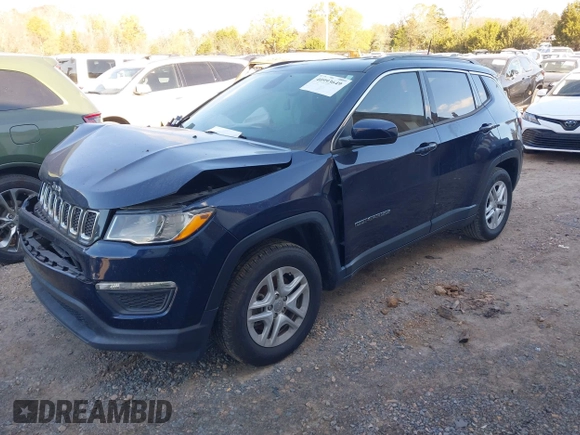 2020 Jeep Compass Sport z VIN 3C4NJCAB1LT169603, wystawiony jako IAAI lot #40993649 z przebiegiem 99 196 mil mil oraz . Historia ofert i sprzedaży dostępna na DreamBid. Obrazek 17.