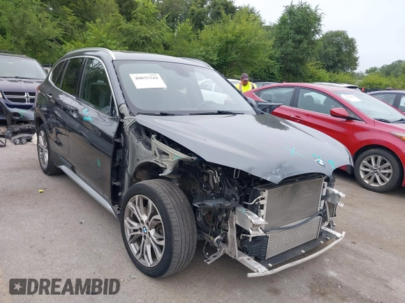 2017 BMW X1 xDrive28i with VIN WBXHT3C38H5F84508, listed as a IAAI auction lot 40035344 with 43,321 mi miles and . Bid and sale history available at DreamBid. Image 1.