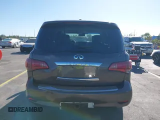 2011 Infiniti QX56 7-passenger with VIN JN8AZ2NE8B9000843, listed as a IAAI auction lot 41836248 with 191,985 mi miles and . Bid and sale history available at DreamBid. Image 16.