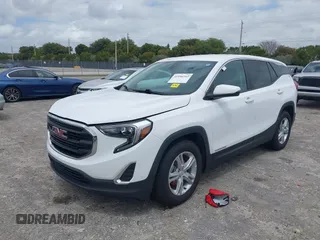 2021 GMC Terrain SLE with VIN 3GKALMEV3ML360383, listed as a IAAI auction lot 41956162 with 27,074 mi miles and . Bid and sale history available at carsss.com. Image 17.
