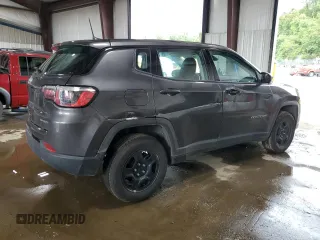 2019 Jeep Compass Sport с VIN 3C4NJDAB5KT683846, выставлен на аукционе Copart как лот 63647365 с пробегом 53 426 миль миль и Списание • Salvage title. История ставок и продаж доступна на DreamBid. Изображение 3.