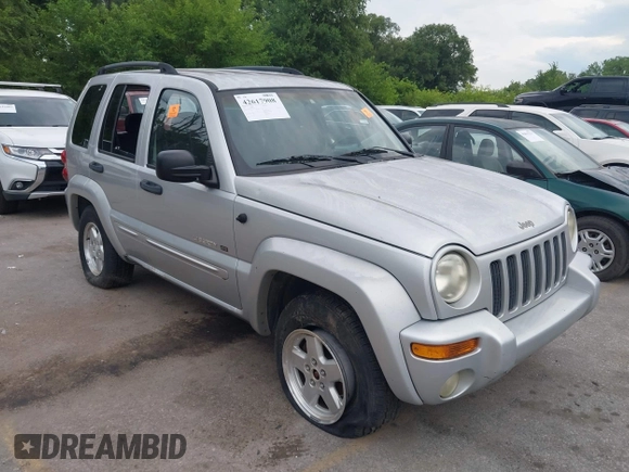 2002 Jeep Liberty Limited with VIN 1J4GL58K42W232295, listed as a IAAI auction lot 42617908 with 215,611 mi miles and . Bid and sale history available at DreamBid. Image 1.